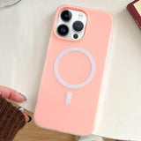 Skin Feel MagSafe Magnetic PC Hybrid TPU Phone Case, For iPhone 13 Pro, For iPhone 13, For iPhone 12, For iPhone 12 Pro Max