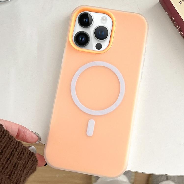Skin Feel MagSafe Magnetic PC Hybrid TPU Phone Case, For iPhone 13 Pro, For iPhone 13, For iPhone 12, For iPhone 12 Pro Max