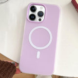 Skin Feel MagSafe Magnetic PC Hybrid TPU Phone Case, For iPhone 13 Pro, For iPhone 13, For iPhone 12, For iPhone 12 Pro Max