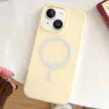 Skin Feel MagSafe Magnetic PC Hybrid TPU Phone Case, For iPhone 13 Pro, For iPhone 13, For iPhone 12, For iPhone 12 Pro Max