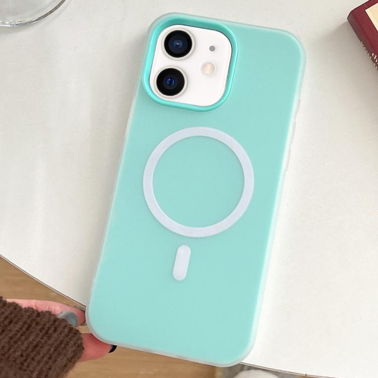 Skin Feel MagSafe Magnetic PC Hybrid TPU Phone Case, For iPhone 13 Pro, For iPhone 13, For iPhone 12, For iPhone 12 Pro Max