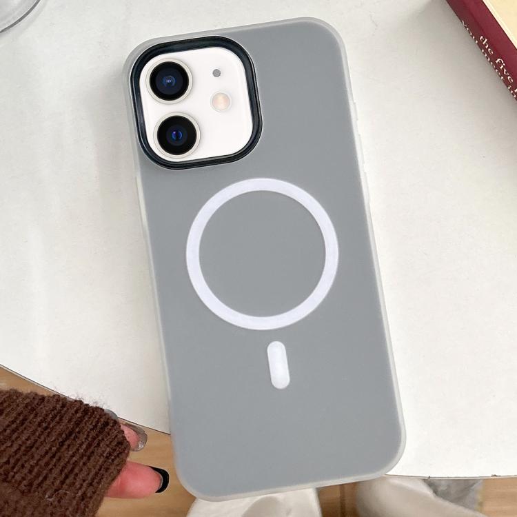 Skin Feel MagSafe Magnetic PC Hybrid TPU Phone Case, For iPhone 13 Pro, For iPhone 13, For iPhone 12, For iPhone 12 Pro Max