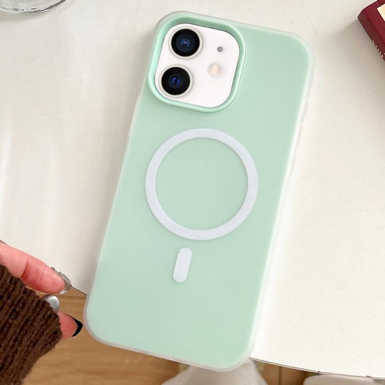 Skin Feel MagSafe Magnetic PC Hybrid TPU Phone Case, For iPhone 12 Pro, For iPhone 11