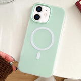Skin Feel MagSafe Magnetic PC Hybrid TPU Phone Case, For iPhone 12 Pro, For iPhone 11