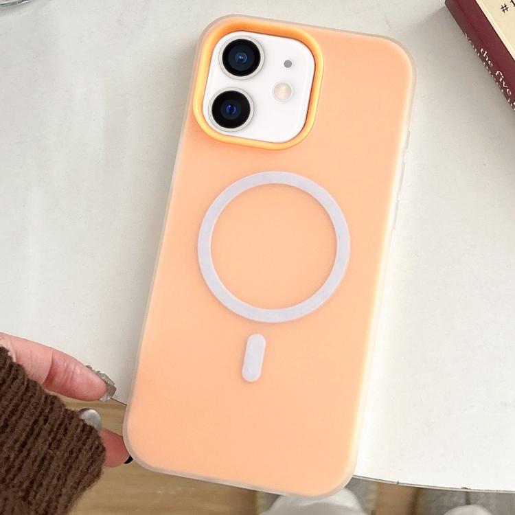 Skin Feel MagSafe Magnetic PC Hybrid TPU Phone Case, For iPhone 12 Pro, For iPhone 11