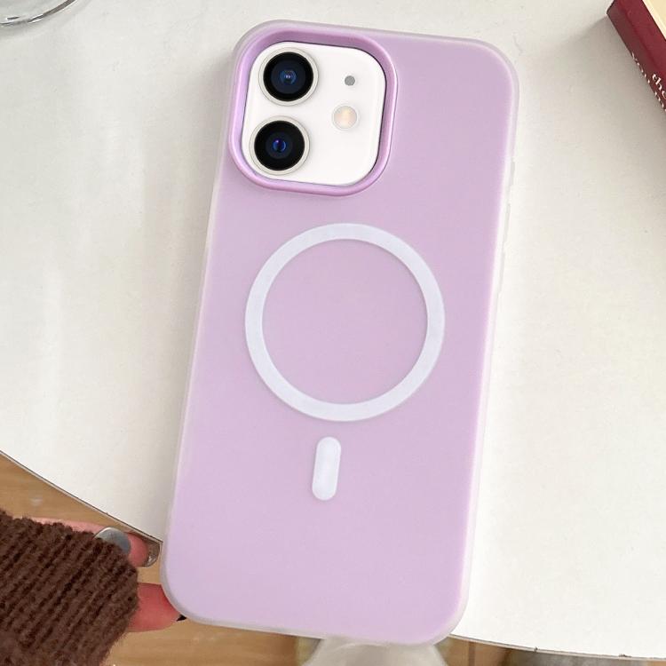 Skin Feel MagSafe Magnetic PC Hybrid TPU Phone Case, For iPhone 12 Pro, For iPhone 11