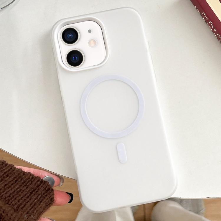 Skin Feel MagSafe Magnetic PC Hybrid TPU Phone Case, For iPhone 12 Pro, For iPhone 11