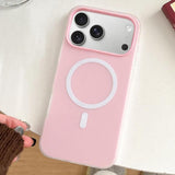Skin Feel MagSafe Magnetic PC Hybrid TPU Phone Case, For iPhone 17 Pro Max, For iPhone 17 Pro, For iPhone 17, For iPhone Air