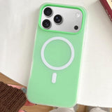 Skin Feel MagSafe Magnetic PC Hybrid TPU Phone Case, For iPhone 17 Pro Max, For iPhone 17 Pro, For iPhone 17, For iPhone Air