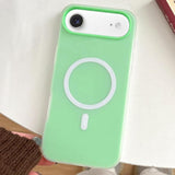 Skin Feel MagSafe Magnetic PC Hybrid TPU Phone Case, For iPhone 17 Pro Max, For iPhone 17 Pro, For iPhone 17, For iPhone Air