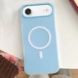 Skin Feel MagSafe Magnetic PC Hybrid TPU Phone Case, For iPhone 17 Pro Max, For iPhone 17 Pro, For iPhone 17, For iPhone Air