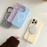 Skin Feel MagSafe Magnetic PC Hybrid TPU Phone Case, For iPhone 17 Pro Max, For iPhone 17 Pro, For iPhone 17, For iPhone Air
