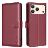 Litchi Texture RFID Anti-theft Leather Phone Case, For iPhone 18 Pro/17 Pro, For iPhone 18 Pro Max/17 Pro Max, For iPhone 17, For iPhone 17 Air