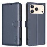 Litchi Texture RFID Anti-theft Leather Phone Case, For iPhone 18 Pro/17 Pro, For iPhone 18 Pro Max/17 Pro Max, For iPhone 17, For iPhone 17 Air