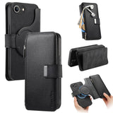 CaseNeo MagSafe RFID Anti-theft Zipper Wallet Retro Leather Phone Case, For iPhone 18 / 17, For iPhone 18 Pro / 17 Pro, For iPhone 18 Pro Max / 17 Pro Max, For iPhone 17e / 16e, For iPhone Air, For iPhone 16 Pro Max, For iPhone 16 Pro, For iPhone 16 Plus