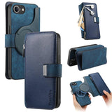 CaseNeo MagSafe RFID Anti-theft Zipper Wallet Retro Leather Phone Case, For iPhone 18 / 17, For iPhone 18 Pro / 17 Pro, For iPhone 18 Pro Max / 17 Pro Max, For iPhone 17e / 16e, For iPhone Air, For iPhone 16 Pro Max, For iPhone 16 Pro, For iPhone 16 Plus