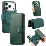 CaseNeo MagSafe RFID Anti-theft Zipper Wallet Retro Leather Phone Case, For iPhone 18 / 17, For iPhone 18 Pro / 17 Pro, For iPhone 18 Pro Max / 17 Pro Max, For iPhone 17e / 16e, For iPhone Air, For iPhone 16 Pro Max, For iPhone 16 Pro, For iPhone 16 Plus