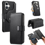 CaseNeo MagSafe RFID Anti-theft Zipper Wallet Retro Leather Phone Case, For iPhone 18 / 17, For iPhone 18 Pro / 17 Pro, For iPhone 18 Pro Max / 17 Pro Max, For iPhone 17e / 16e, For iPhone Air, For iPhone 16 Pro Max, For iPhone 16 Pro, For iPhone 16 Plus