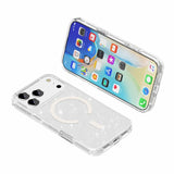 Terminator Style Glitter Powder MagSafe Magnetic Phone Case, For iPhone 18 Pro / 17 Pro, For iPhone 18 Pro Max / 17 Pro Max, For iPhone 17, For iPhone Air