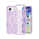 Terminator Style Glitter Powder MagSafe Magnetic Phone Case, For iPhone 17 Pro Max, For iPhone 17 Pro, For iPhone 17, For iPhone Air