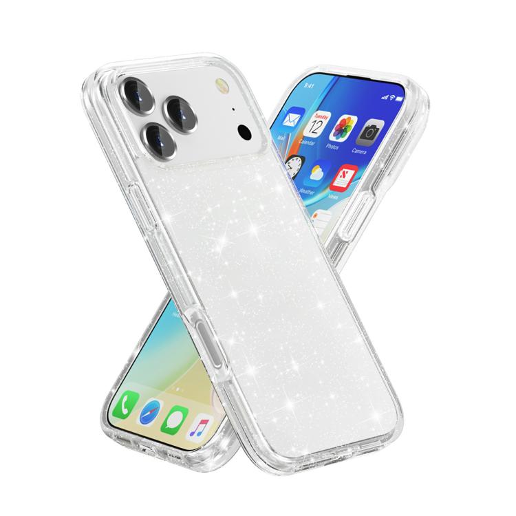 Shockproof Terminator Glitter Powder Phone Case, For iPhone 18 Pro / 17 Pro, For iPhone 18 Pro Max / 17 Pro Max, For iPhone 17, For iPhone Air
