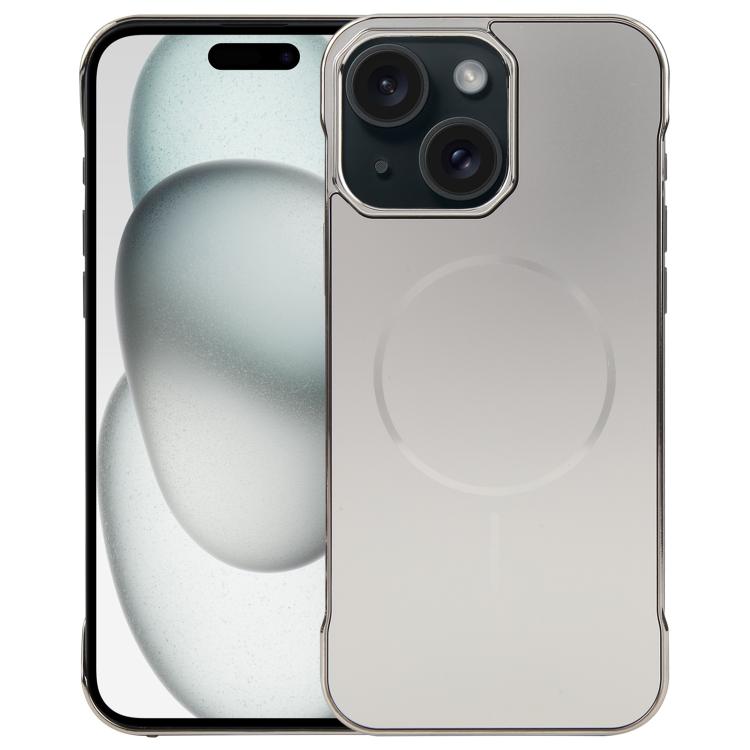 Electroplating Frameless Frosted Anti-Glare PC MagSafe Phone Case, For iPhone 15, For iPhone 14 / 13, For iPhone 14 Pro, For iPhone 14 Pro Max, For iPhone 13 Pro Max / 12 Pro Max, For iPhone 13 Pro, For iPhone 12 / 12 Pro