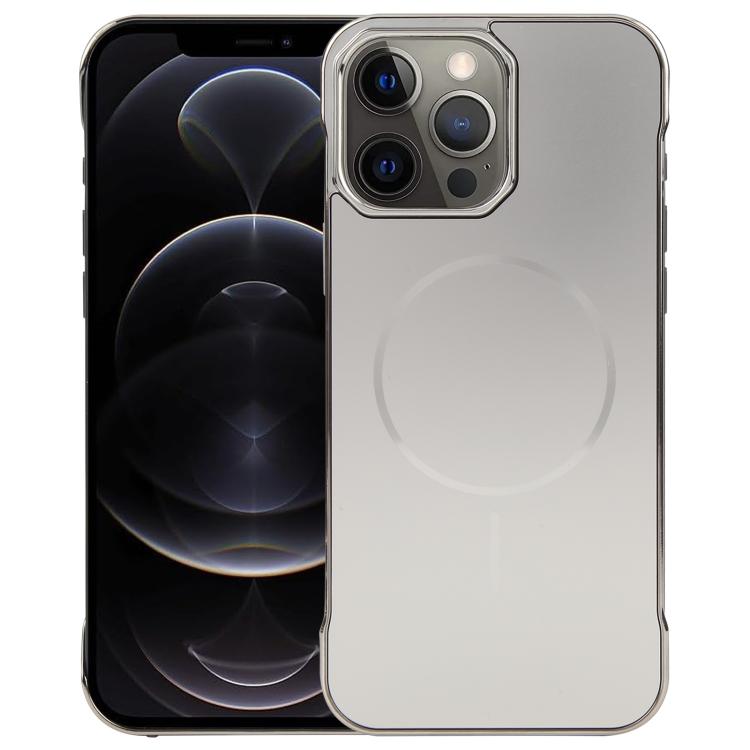 Electroplating Frameless Frosted Anti-Glare PC MagSafe Phone Case, For iPhone 15, For iPhone 14 / 13, For iPhone 14 Pro, For iPhone 14 Pro Max, For iPhone 13 Pro Max / 12 Pro Max, For iPhone 13 Pro, For iPhone 12 / 12 Pro
