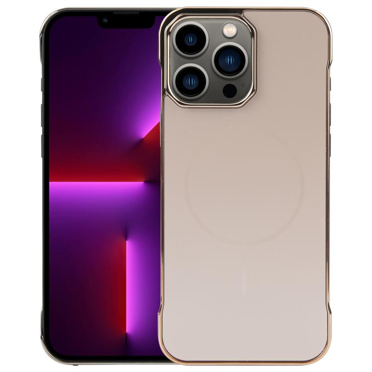 Electroplating Frameless Frosted Anti-Glare PC MagSafe Phone Case, For iPhone 15, For iPhone 14 / 13, For iPhone 14 Pro, For iPhone 14 Pro Max, For iPhone 13 Pro Max / 12 Pro Max, For iPhone 13 Pro, For iPhone 12 / 12 Pro