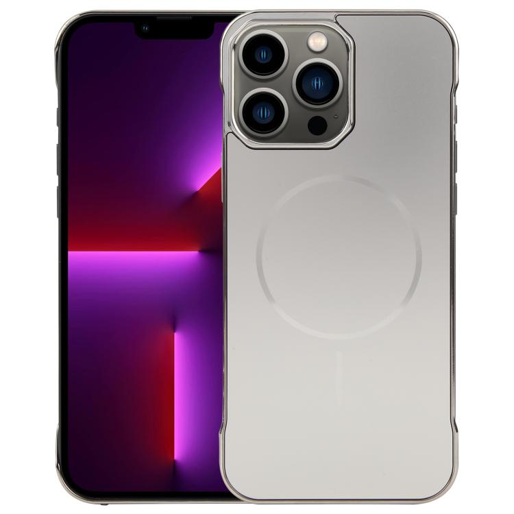 Electroplating Frameless Frosted Anti-Glare PC MagSafe Phone Case, For iPhone 15, For iPhone 14 / 13, For iPhone 14 Pro, For iPhone 14 Pro Max, For iPhone 13 Pro Max / 12 Pro Max, For iPhone 13 Pro, For iPhone 12 / 12 Pro