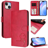 Litter Panda Embossing RFID Leather Phone Case with Lanyard, For iPhone 16, For iPhone 15 Pro Max, For iPhone 15 Pro, For iPhone 15 Plus, For iPhone 15, For iPhone 14 Plus, For iPhone 14 / 13, For iPhone 14 Pro