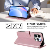 Litter Panda Embossing RFID Leather Phone Case with Lanyard, For iPhone 14 Pro Max, For iPhone SE 2022 / 2020 / 8 / 7, For iPhone 13 Pro Max, For iPhone 13 Pro, For iPhone 13 mini, For iPhone 12 / 12 Pro, For iPhone 12 Pro Max, For iPhone 12 mini
