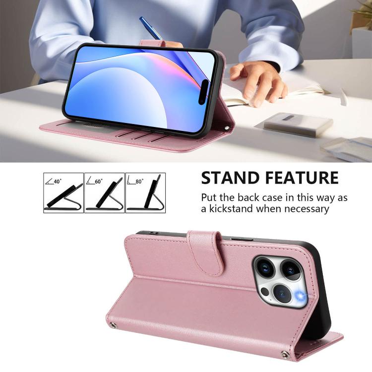 Litter Panda Embossing RFID Leather Phone Case with Lanyard, For iPhone 14 Pro Max, For iPhone SE 2022 / 2020 / 8 / 7, For iPhone 13 Pro Max, For iPhone 13 Pro, For iPhone 13 mini, For iPhone 12 / 12 Pro, For iPhone 12 Pro Max, For iPhone 12 mini