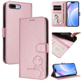 Litter Panda Embossing RFID Leather Phone Case with Lanyard, For iPhone 11 Pro Max, For iPhone 11, For iPhone 11 Pro, For iPhone X / XS, For iPhone XR, For iPhone XS Max, For iPhone 8 Plus / 7 Plus