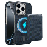 Carbon Fiber MagSafe Magnetic Card Holder Phone Case, For iPhone 17 Pro Max, For iPhone 17 Pro, For iPhone 17, For iPhone Air, For iPhone 16 Pro Max, iPhone 16 Pro, For iPhone 16 Plus, For iPhone 16, For iPhone 15 Pro Max