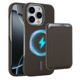 Carbon Fiber MagSafe Magnetic Card Holder Phone Case, For iPhone 17 Pro Max, For iPhone 17 Pro, For iPhone 17, For iPhone Air, For iPhone 16 Pro Max, iPhone 16 Pro, For iPhone 16 Plus, For iPhone 16, For iPhone 15 Pro Max