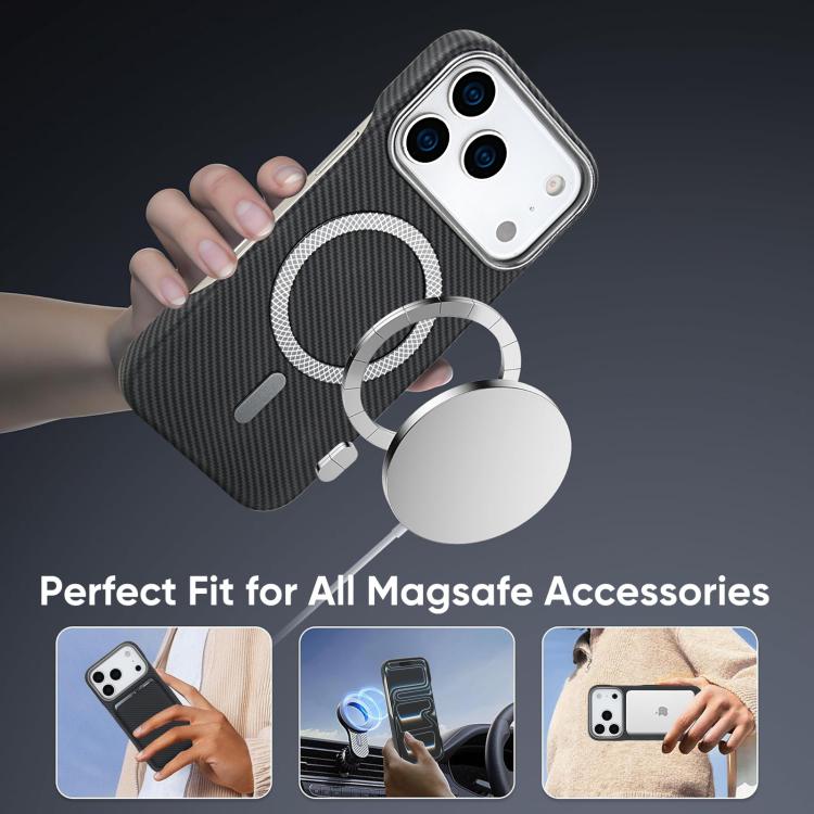 Carbon Fiber MagSafe Magnetic Card Holder Phone Case, For iPhone 17 Pro Max, For iPhone 17 Pro, For iPhone 17, For iPhone Air, For iPhone 16 Pro Max, iPhone 16 Pro, For iPhone 16 Plus, For iPhone 16, For iPhone 15 Pro Max