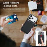 Carbon Fiber MagSafe Magnetic Card Holder Phone Case, For iPhone 17 Pro Max, For iPhone 17 Pro, For iPhone 17, For iPhone Air, For iPhone 16 Pro Max, iPhone 16 Pro, For iPhone 16 Plus, For iPhone 16, For iPhone 15 Pro Max