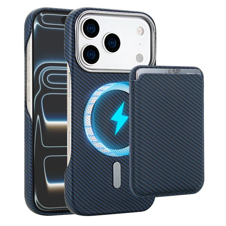 Carbon Fiber MagSafe Magnetic Card Holder Phone Case, For iPhone 17 Pro Max, For iPhone 17 Pro, For iPhone 17, For iPhone Air, For iPhone 16 Pro Max, iPhone 16 Pro, For iPhone 16 Plus, For iPhone 16, For iPhone 15 Pro Max