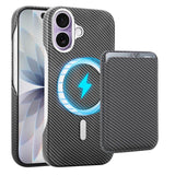 Carbon Fiber MagSafe Magnetic Card Holder Phone Case, For iPhone 17 Pro Max, For iPhone 17 Pro, For iPhone 17, For iPhone Air, For iPhone 16 Pro Max, iPhone 16 Pro, For iPhone 16 Plus, For iPhone 16, For iPhone 15 Pro Max