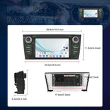 For BMW 3 Series E90 Android 15 7 inch Car CarPlay Car Navigation Reversing Image Integrated Machine, Standard, Standard+AHD+Microphone