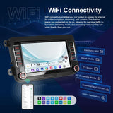 For Volkswagen Android 15 9 inch Screen Car Player Car Central Control Navigation, Standard, Standard+AHD+Microphone