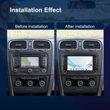 For Volkswagen Android 15 9 inch Screen Car Player Car Central Control Navigation, Standard, Standard+AHD+Microphone