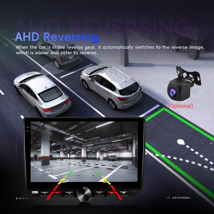 10 inch Screen Android 15 Car Navigation Audio Video Integrated Machine, Standard, Standard+AHD+Microphone