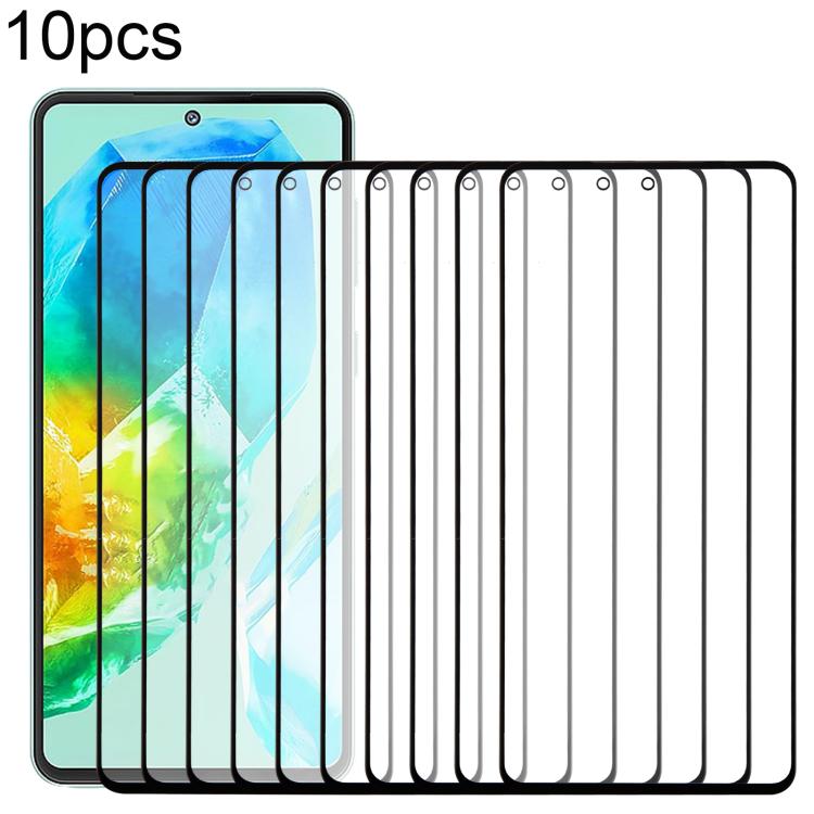 10pcs Front Screen Outer Glass Lens with OCA Optically Clear Adhesive, For Galaxy S26+ SM-S947B, For Galaxy M07 SM-M075F, For Galaxy M17 SM-M176B, For Galaxy S26 SM-S942B, For Galaxy A57 SM-A576B, For Galaxy A37 SM-A376B, For Galaxy S25 FE SM-S731B    ...
