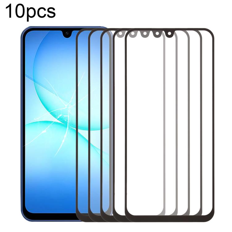 10pcs Front Screen Outer Glass Lens with OCA Optically Clear Adhesive, For Galaxy S26+ SM-S947B, For Galaxy M07 SM-M075F, For Galaxy M17 SM-M176B, For Galaxy S26 SM-S942B, For Galaxy A57 SM-A576B, For Galaxy A37 SM-A376B, For Galaxy S25 FE SM-S731B    ...