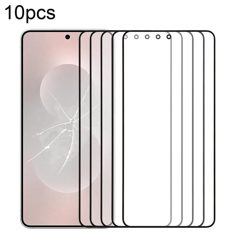 10pcs Front Screen Outer Glass Lens with OCA Optically Clear Adhesive, For Galaxy S26+ SM-S947B, For Galaxy M07 SM-M075F, For Galaxy M17 SM-M176B, For Galaxy S26 SM-S942B, For Galaxy A57 SM-A576B, For Galaxy A37 SM-A376B, For Galaxy S25 FE SM-S731B    ...