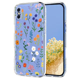 Flower Pattern Painted TPU Phone Case, For iPhone X / XS, For iPhone XR, For iPhone XS Max, For iPhone 8 Plus / 7 Plus