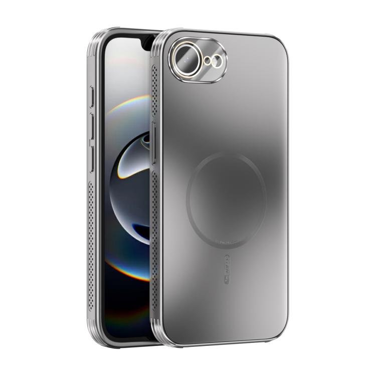 ABEEL Heat Dissipation Frosted MagSafe Phone Case with Lens Film, For iPhone 17e / 16e, For iPhone 17 Pro Max, For iPhone 17 Pro, For iPhone 17, For iPhone Air, For iPhone 16 Pro Max, For iPhone 16 Pro, For iPhone 16 Plus