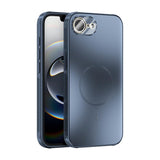 ABEEL Heat Dissipation Frosted MagSafe Phone Case with Lens Film, For iPhone 17e / 16e, For iPhone 17 Pro Max, For iPhone 17 Pro, For iPhone 17, For iPhone Air, For iPhone 16 Pro Max, For iPhone 16 Pro, For iPhone 16 Plus