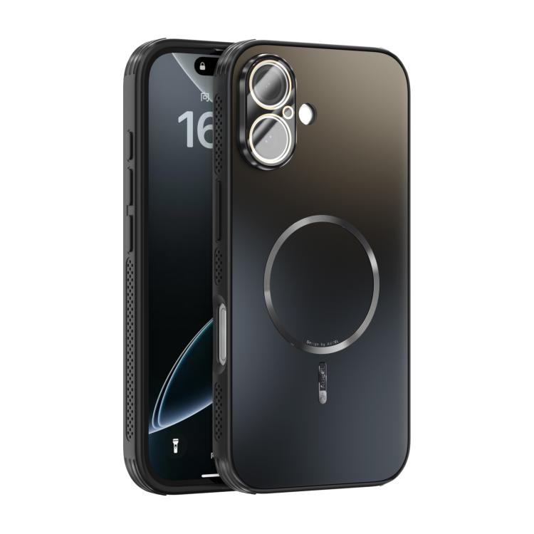 ABEEL Heat Dissipation Frosted MagSafe Phone Case with Lens Film, For iPhone 16, For iPhone 15 Pro Max, For iPhone 15 Pro, For iPhone 15 Plus, For iPhone 15, For iPhone 14 Plus, For iPhone 14, For iPhone 14 Pro